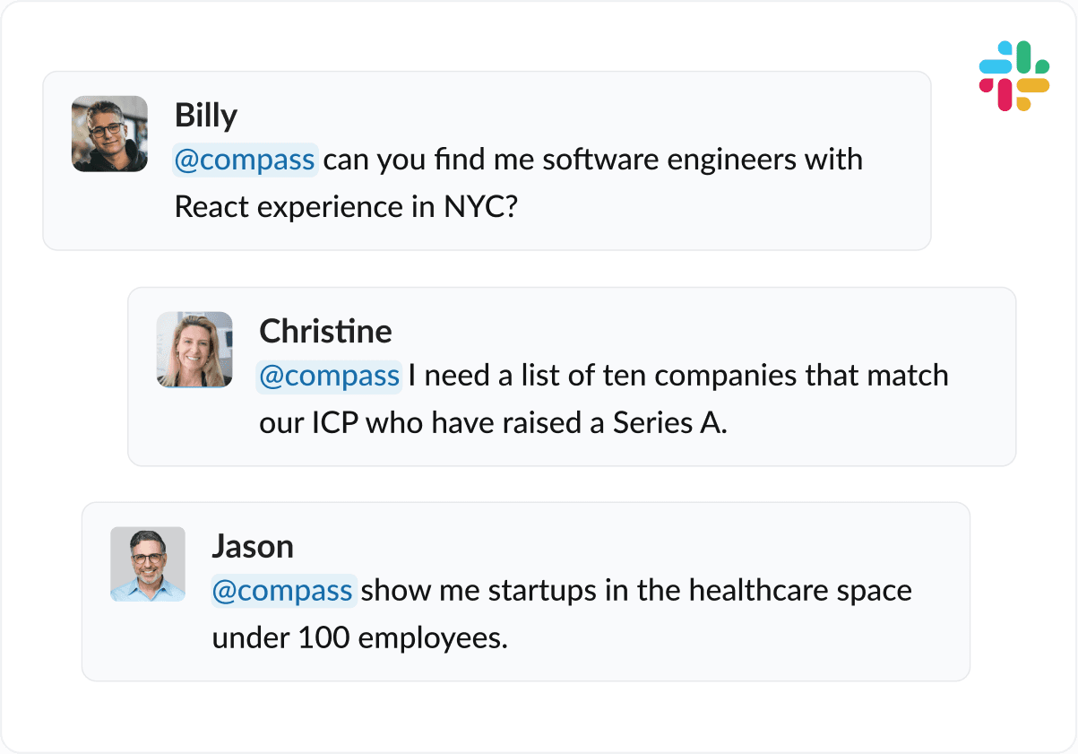 Compass in Slack